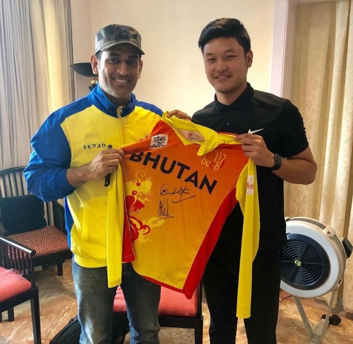 WATCH: MS Dhoni’s golden advice to Bhutanese cricketer Mikyo Dorji