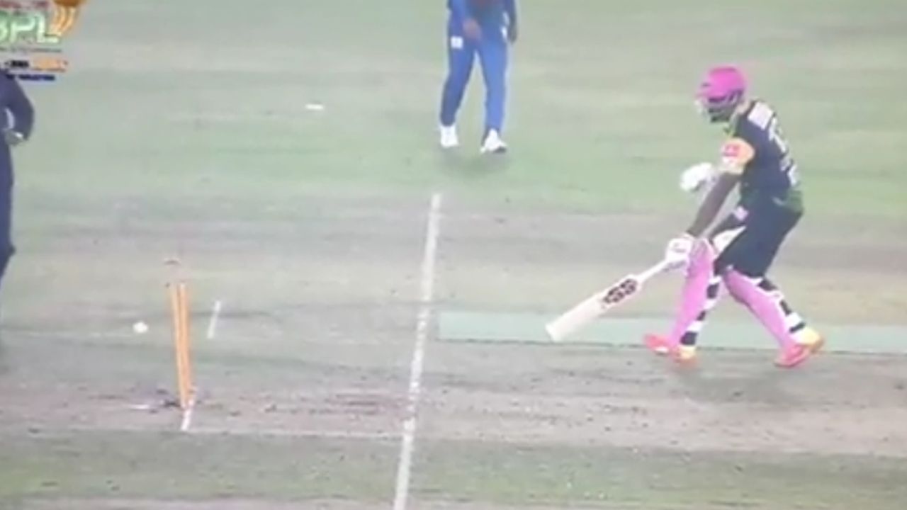 Andre Russell dismissed in a bizarre run-out, video goes viral