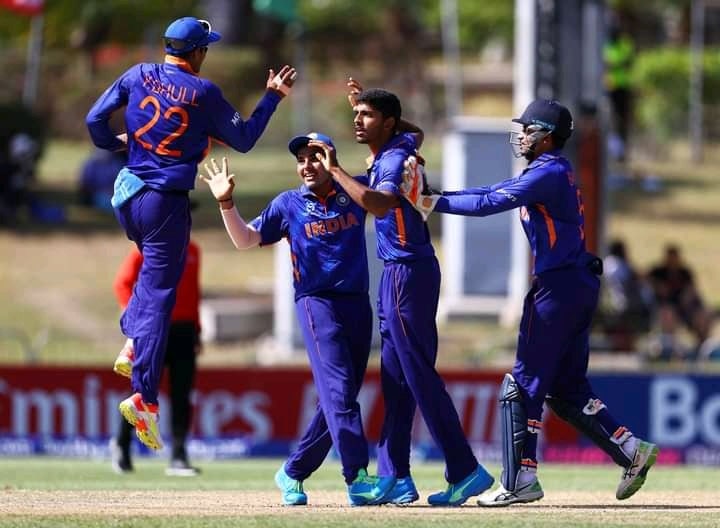 ICC U-19 WC 2022: India beat Australia by 96 runs in the semi-final